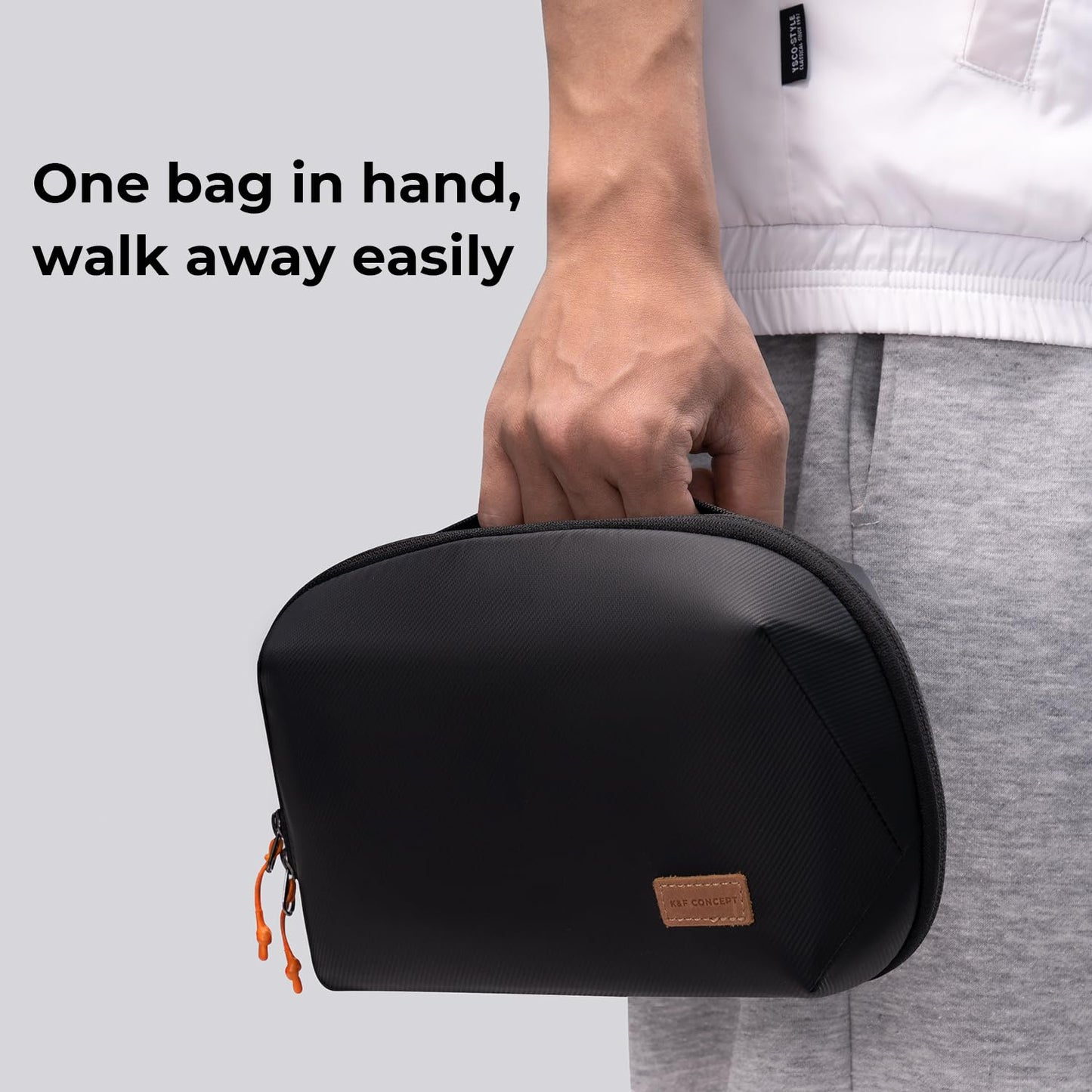 K&F 2 in 1 Sling Bag Everyday Photography Crossbody Camera Bag