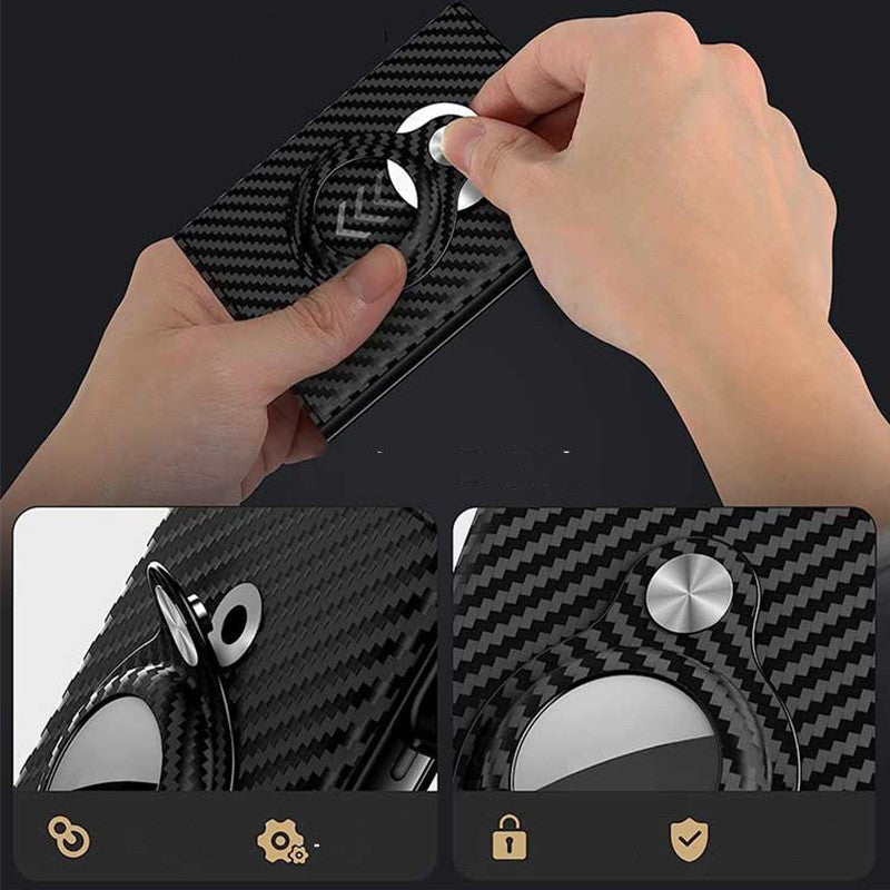 Trackable Wallet & Card Holder Carbon Fiber